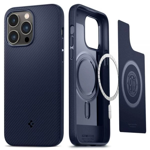 Чохол Spigen Mag Armor IPhone 14 Pro Max Navy BLUE ACS04845