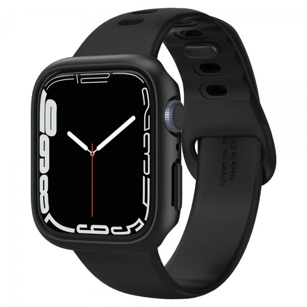 Чохол SPIGEN Thin Fit Apple Watch 6 7 8 9 45 мм Чорний