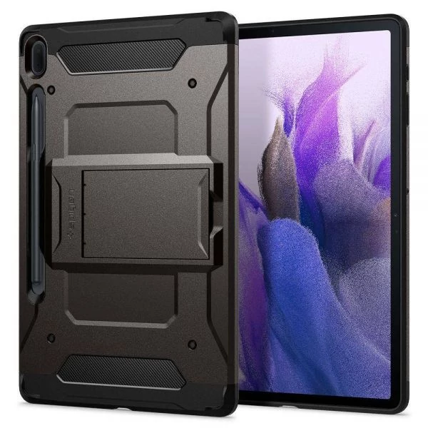 Spigen Tough Armor Pro Galaxy Tab S7 FE 5G 12.4 T730 / T736 B Чохол Gunmetal Case