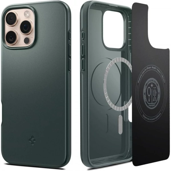 Чохол SPIGEN THIN FIT MAG MAGSAFE IPHONE 16 PRO ABYSS GREEN