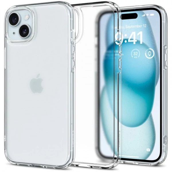 Чохол Spigen Ultra Hybrid iPhone 15 Frost Clear Case