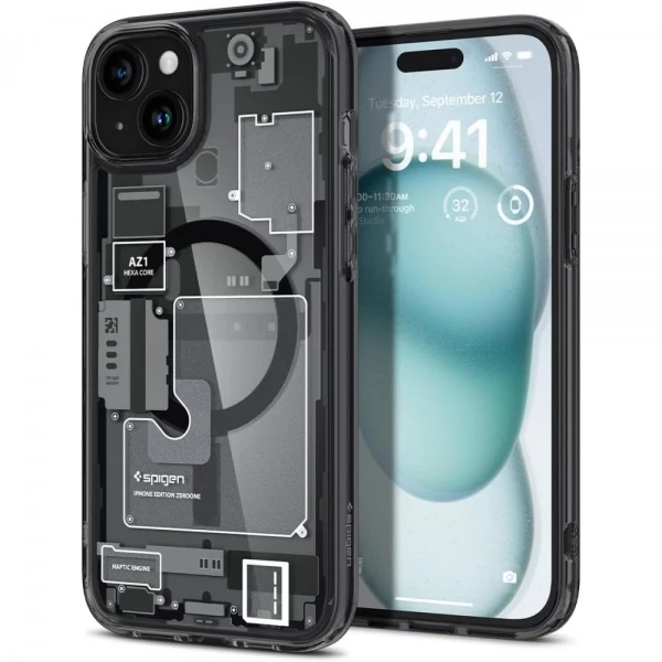 Чохол Spigen Ultra Hybrid Mag Magsafe iPhone 15 Zero One Case