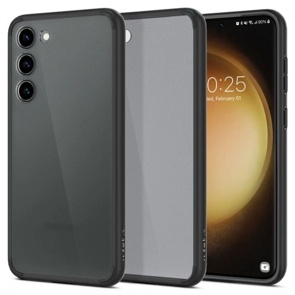 Чохол Spigen Ultra Hybrid Galaxy S23 Frost Black Case