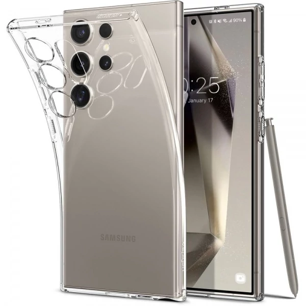 Чохол Spigen Liquid Crystal Samsung Galaxy S24 Ultra Crystal Clear Case