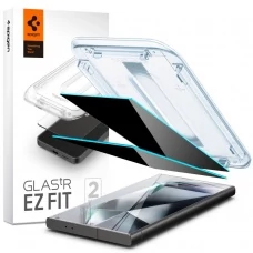 Загартоване скло Spigen Glas.Tr Ez Fit 2-Pack Samsung Galaxy S24 Ultra Privacy AGL07625