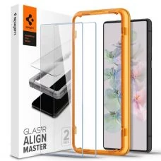 Spigen ALM GLAS.TR SLIM 2-PACK Google Pixel 7 Загартоване скло CLEAR