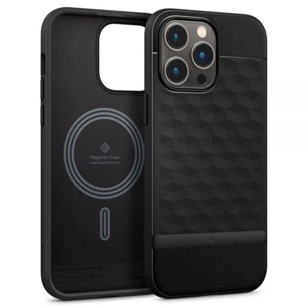 Чохол Caseology Parallax Mag Magsafe iPhone 14 Pro Max Matte Black