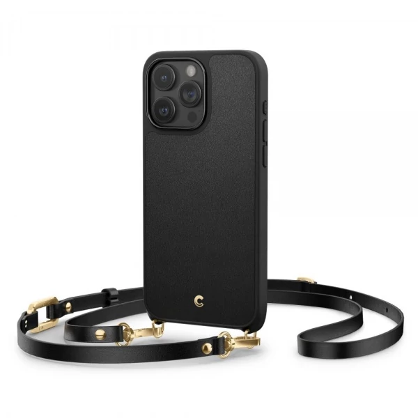 Чохол iPhone 15 Pro Max Spigen Cyrill Classic Charm Mag Magsafe Black Case