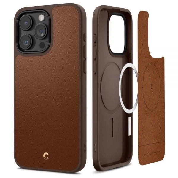 Чохол Spigen Cyrill Kajuk Mag Magsafe IPhone 15 Pro Max Saddle Brown Case