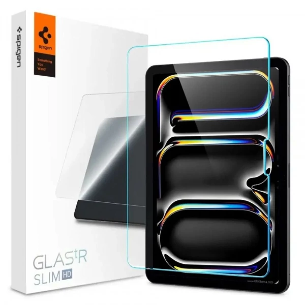 Загартоване скло Spigen Glas.Tr Slim iPad Pro 11 5 / 2024 Clear AGL07787