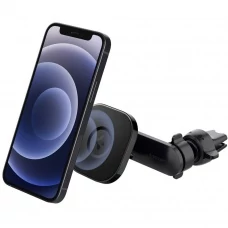 Spigen ITS12 Magnetic Утримувач автомобільний Magsafe Vent Car Mount Black ACP02617