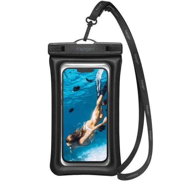 Чохол Spigen Velo A610 UNIVERSAL WATERPROOF FLOAT CASE Black AMP04529