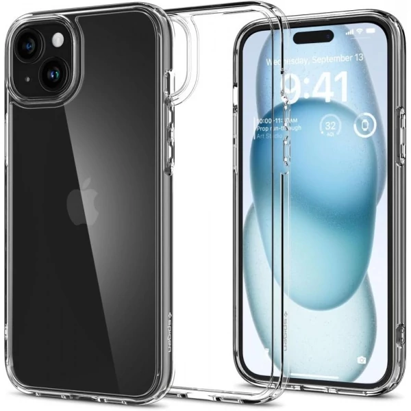 Чохол SPIGEN iPhone 15 Ultra Hybrid Прозорий Crystal Clear Case