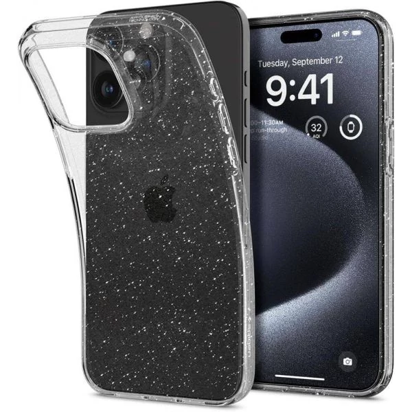 Чохол Spigen Liquid Crystal IPhone 15 Pro Glitter Crystal Case