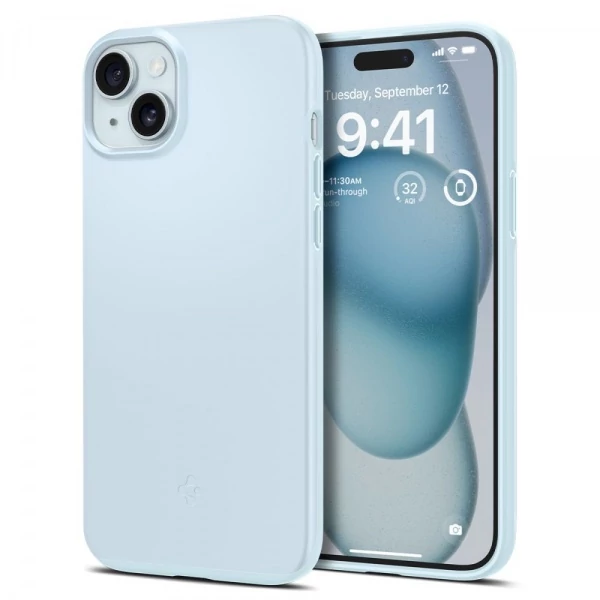 Чохол Spigen Thin Fit iPhone 15 Mute Blue