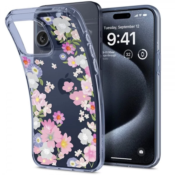 Чохол Spigen Liquid Crystal iPhone 15 Pro Blossom