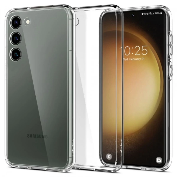 Чохол Spigen Ultra Hybrid Galaxy S23 Crystal Clear Case