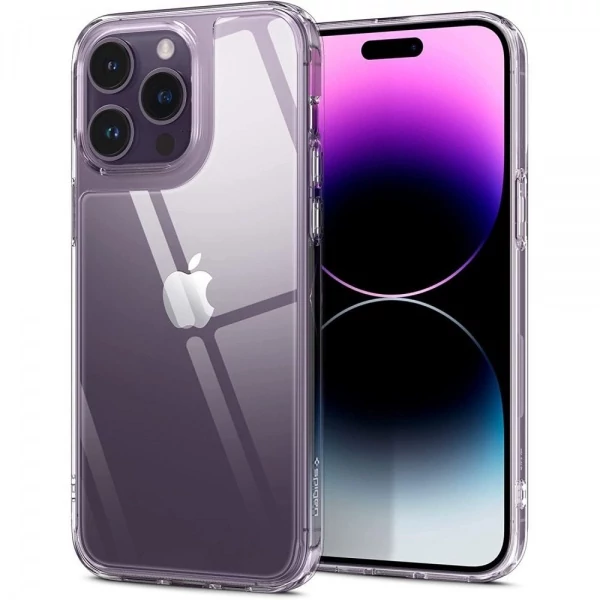 Чохол Spigen Quartz Hybrid iPhone 14 Pro Max Crystal Clear