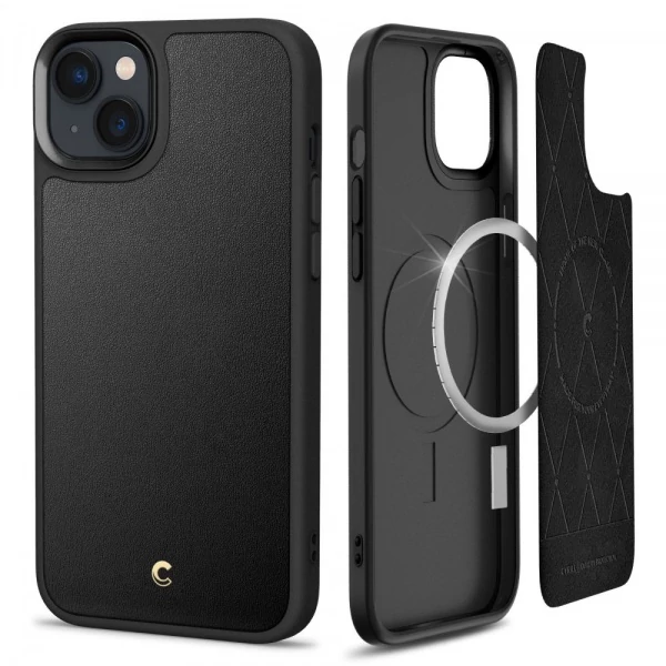 Чохол Spigen iPhone 14 Cyrill Kajuk Mag Magsafe Black