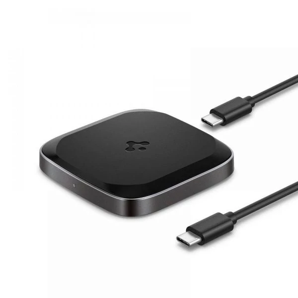 Spigen Pf2004 Powerarc Wireless Charger Індуктивний зарядний пристрій 15 W Black