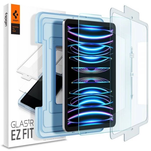 Загартоване скло SPIGEN iPad Air 4 2020 Glas.Tr EZ FIT