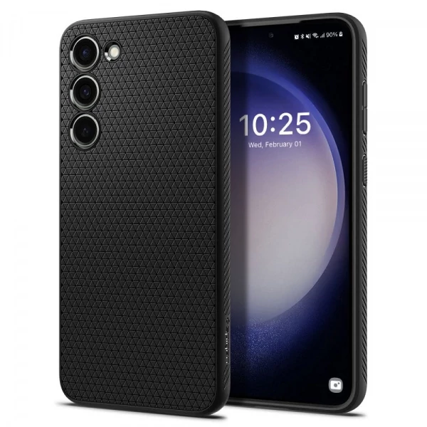 Чохол Spigen Liquid Air Galaxy S23 Plus Matte Black Case