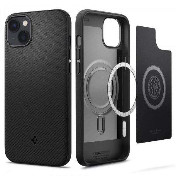 Чохол Spigen Mag Armor iPhone 14 Plus Matte Black