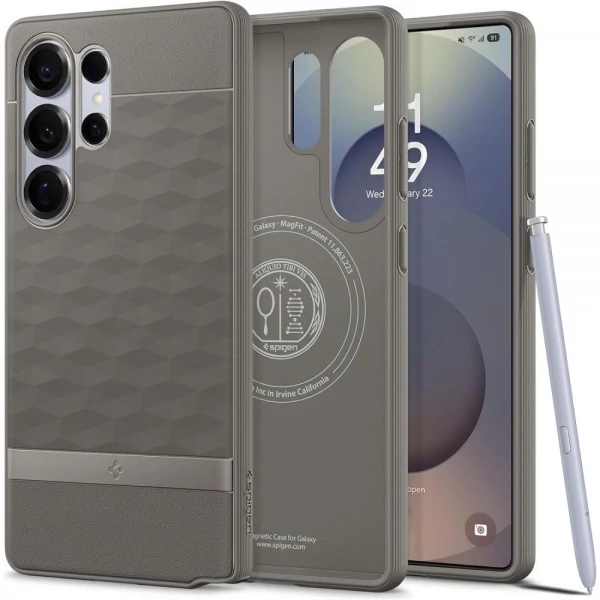 Чохол SPIGEN PARALLAX MAG MAGSAFE GALAXY S25 ULTRA ASH GREY