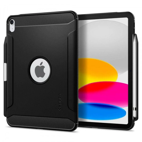 Чохол Spigen Rugged Armor Ipad 10.9 2022 Matte Black Case