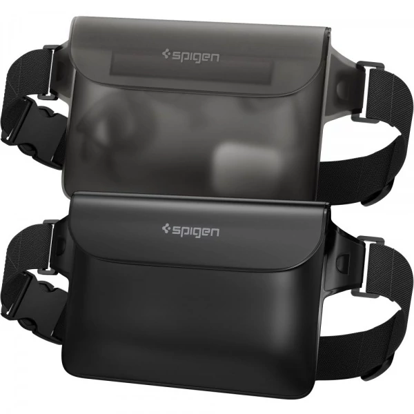 Чохол Spigen A620 UNIVERSAL WATERPROOF WAIST BAG 2-PACK BLACK