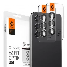 Захисна плівка для камери Spigen Optik.tr EZ FIT Camera Protector 2-pack Galaxy S24 / S23 / S23 Plus Black