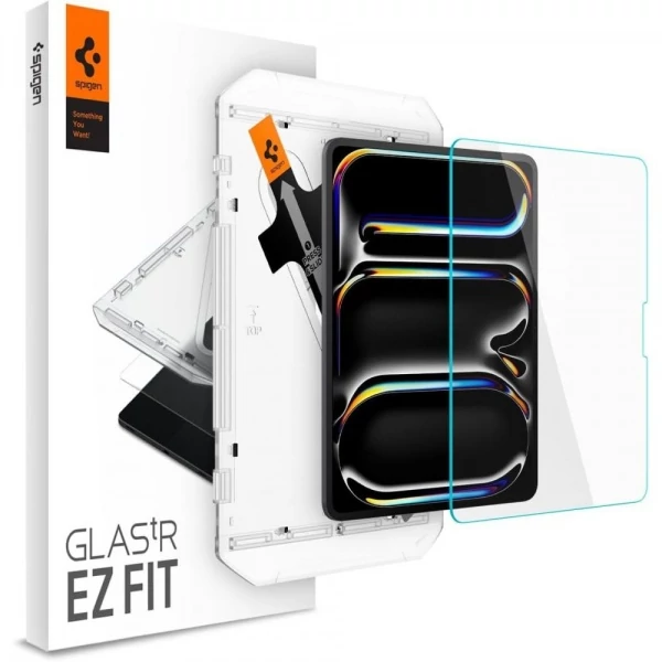 Загартоване скло Spigen Glas.Tr Ez Fit iPad Pro 13 7 / 2024 Clear AGL07793