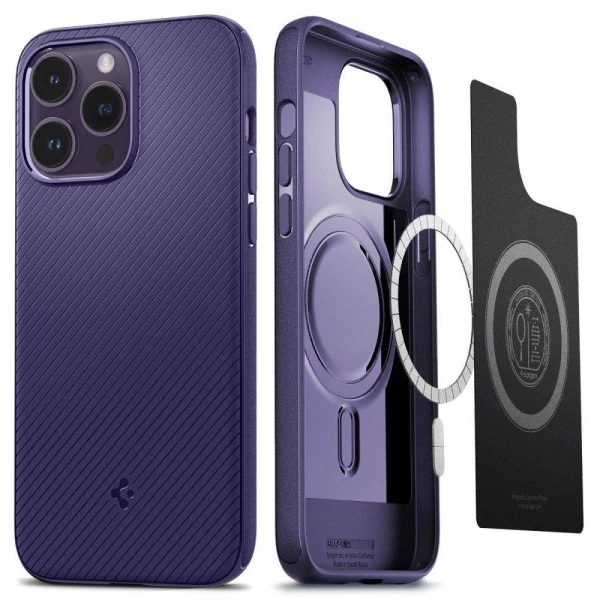 Чохол Spigen Mag Armor IPhone 14 Pro Max Deep Purplecase