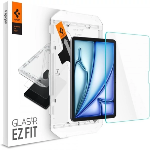 Загартоване скло Spigen Glas.Tr Ez Fit iPad Air 11 6 / 2024 Clear AGL07798