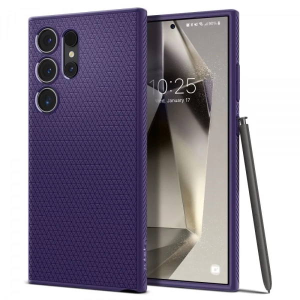 Чохол Spigen Liquid Air Samsung Galaxy S24 Ultra Deep Purple Case