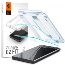 Загартоване скло Spigen Glas.tr EZ FIT 2-pack Samsung Galaxy S24 Ultra Clear