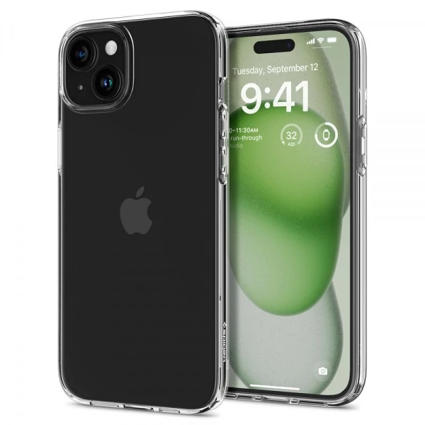 Чохол Spigen Liquid Crystal iPhone 15 Plus Crystal Clear Case