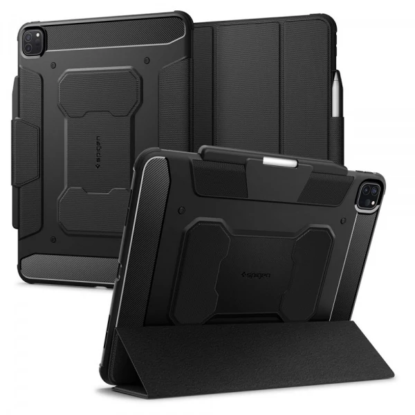 Чохол Spigen Rugged Armor Pro iPad Pro 13 7 / 2024 Black ACS07007