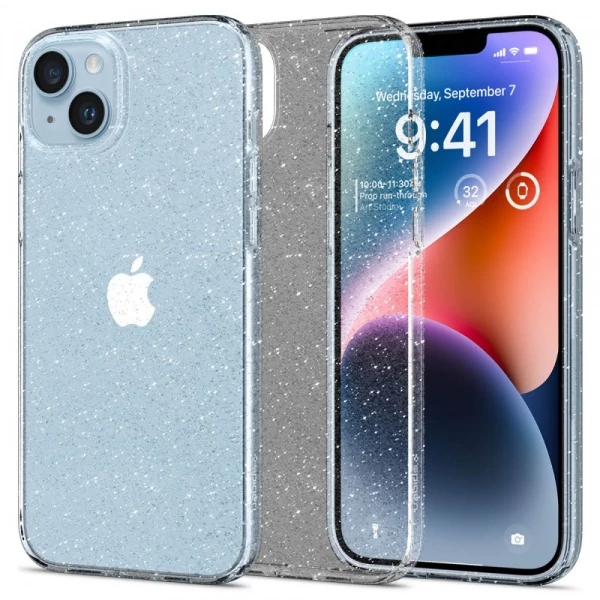 Чохол Spigen Liquid Crystal iPhone 14 Glitter Crystal