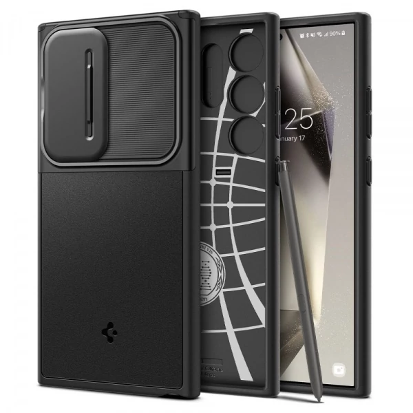 Чохол Spigen Optik Armor Samsung Galaxy S24 Ultra Black Case