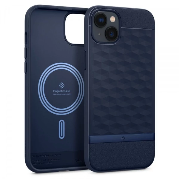 Чохол Caseology Parallax Mag Magsafe iPhone 14 Plus Midnight Blue