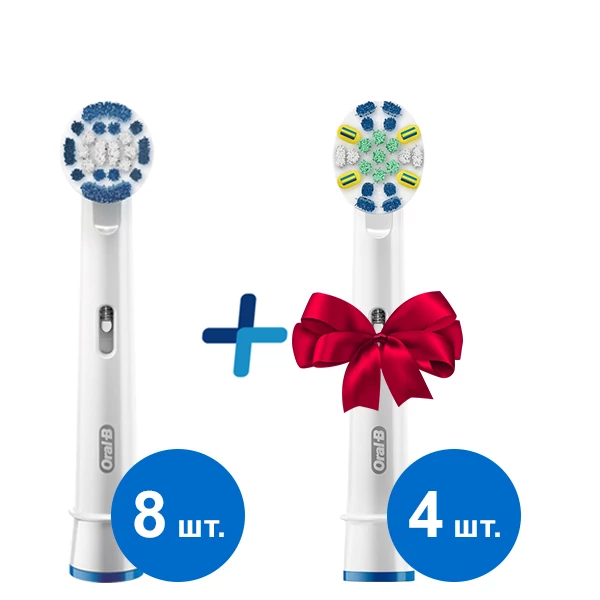 EB20 Precision Clean (8 шт.) Oral-B+Floss Action EB25 (4 шт.) в подарунок!