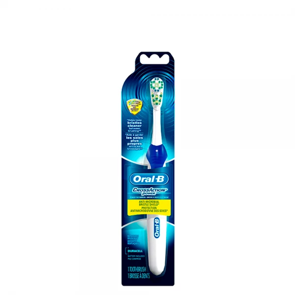 Зубна щітка Oral-B B1010F Cross Action Power антибактеріальна на батарейці