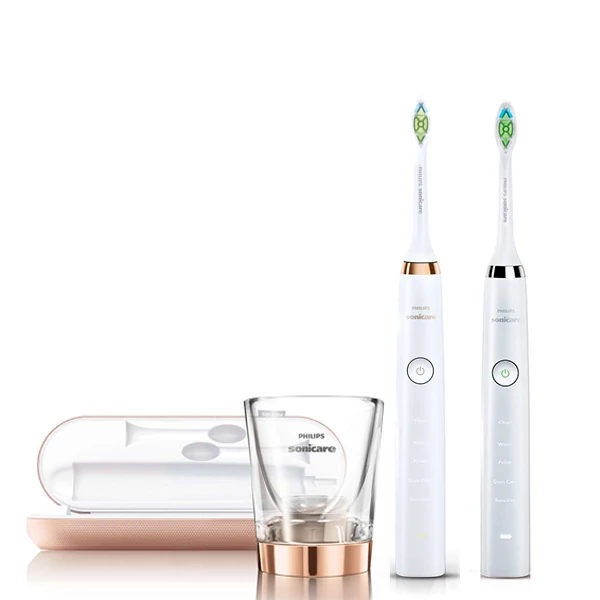 Family Philips Sonicare Diamond Clean HX9312/01 Gold Rose White