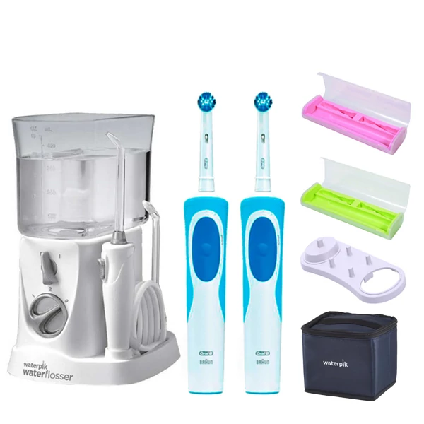 Зубний центр Waterpik WP-310 Oral-B D12.513 2 шт