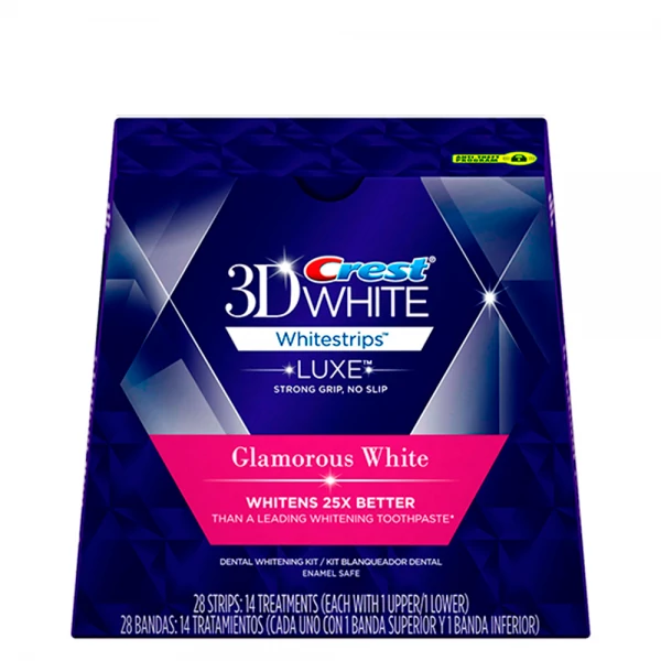 Crest відбілюючі смужки 3D White Luxe Whitestrips Glamorous White