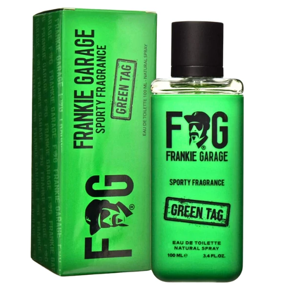 Чоловіча туалетна вода Frankie Garage Sporty Fragrance Green Tag 100 мл ЄС
