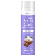 Гель для гоління Gillette Women Satin Care Shea Butter з маслом ши 200 мл ЄС