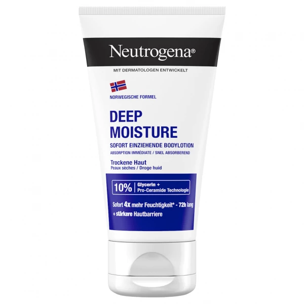 Лосьйон для тіла Neutrogena Deep Moisture зволожуючий 75 мл ЄС