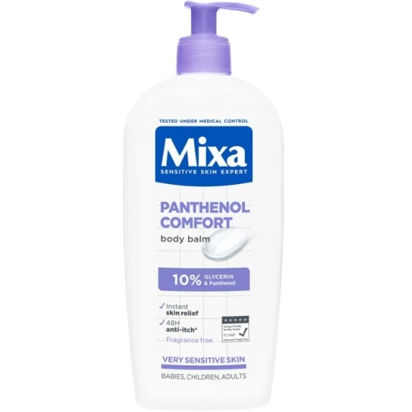 Бальзам MIXA Panthenol Comfort заспокійливий для сухої та атопічної шкіри 250 мл ЄС